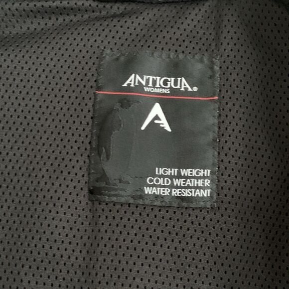 New York Yankees Womens Jacket Blue Sz Small Antigua Lightweight Water Resistant - Picture 8 of 14